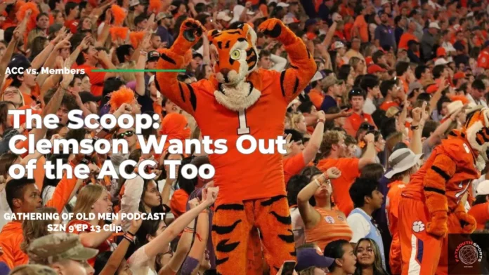 Clemson Joins FSU Suing the ACC